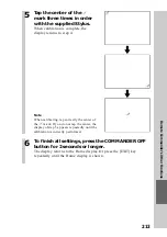 Preview for 213 page of Sony RM-NX7000 Navitus Operating Instructions Manual