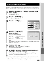 Preview for 223 page of Sony RM-NX7000 Navitus Operating Instructions Manual