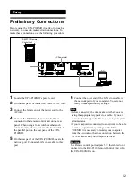 Preview for 12 page of Sony RM-P110 User Manual