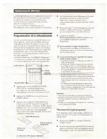 Предварительный просмотр 2 страницы Sony RM-P352 Programming Manual