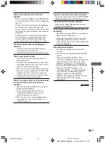 Preview for 59 page of Sony RM-PP411 Operating Instructions Manual