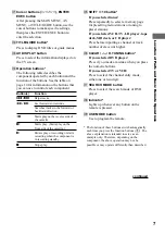 Preview for 7 page of Sony RM-PP505 - Remote Control For Strde875 Operating Instructions Manual