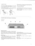 Preview for 5 page of Sony RM-S410 - System Remote Controller Operating Instructions Manual