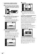 Preview for 26 page of Sony RM-TP1 Operating Instructions / Mode d’emploi Operating Instructions Manual