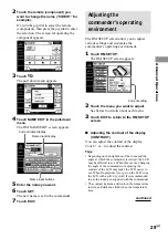 Preview for 29 page of Sony RM-TP1 Operating Instructions / Mode d’emploi Operating Instructions Manual