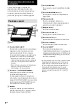 Preview for 46 page of Sony RM-TP1 Operating Instructions / Mode d’emploi Operating Instructions Manual