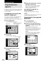 Preview for 48 page of Sony RM-TP1 Operating Instructions / Mode d’emploi Operating Instructions Manual