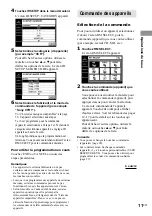 Preview for 49 page of Sony RM-TP1 Operating Instructions / Mode d’emploi Operating Instructions Manual