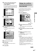 Preview for 67 page of Sony RM-TP1 Operating Instructions / Mode d’emploi Operating Instructions Manual