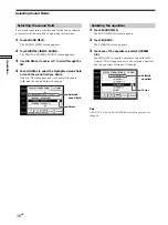 Предварительный просмотр 16 страницы Sony RM-TP501E Operating Instructions Manual