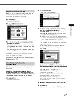 Предварительный просмотр 46 страницы Sony RM-TP501E Operating Instructions Manual