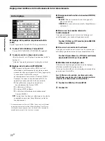 Preview for 47 page of Sony RM-TP501E Operating Instructions Manual