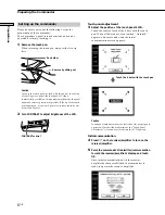 Предварительный просмотр 6 страницы Sony RM-TP503 Operating Instructions Manual