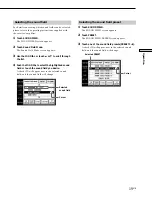 Предварительный просмотр 19 страницы Sony RM-TP503 Operating Instructions Manual