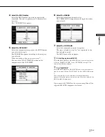 Preview for 27 page of Sony RM-TP503 Operating Instructions Manual