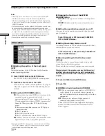 Preview for 30 page of Sony RM-TP503 Operating Instructions Manual