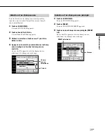 Preview for 51 page of Sony RM-TP503 Operating Instructions Manual