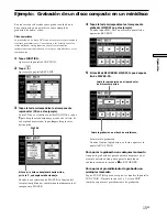 Preview for 79 page of Sony RM-TP503 Operating Instructions Manual