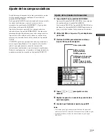 Preview for 85 page of Sony RM-TP503 Operating Instructions Manual