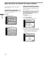 Preview for 88 page of Sony RM-TP503 Operating Instructions Manual