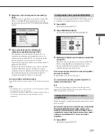 Preview for 89 page of Sony RM-TP503 Operating Instructions Manual