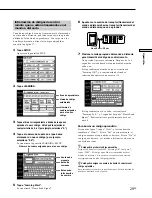 Preview for 93 page of Sony RM-TP503 Operating Instructions Manual