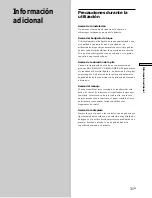 Предварительный просмотр 95 страницы Sony RM-TP503 Operating Instructions Manual