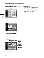 Preview for 124 page of Sony RM-TP503 Operating Instructions Manual