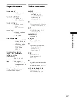 Предварительный просмотр 129 страницы Sony RM-TP503 Operating Instructions Manual