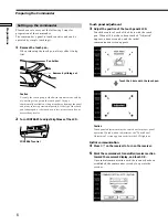 Preview for 6 page of Sony RM-TP504 Operating Instructions Manual