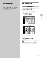 Preview for 11 page of Sony RM-TP504 Operating Instructions Manual