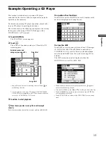 Preview for 13 page of Sony RM-TP504 Operating Instructions Manual