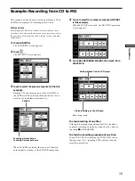 Предварительный просмотр 15 страницы Sony RM-TP504 Operating Instructions Manual