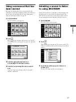 Preview for 17 page of Sony RM-TP504 Operating Instructions Manual