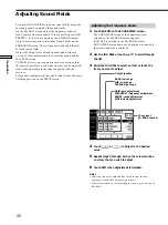 Предварительный просмотр 20 страницы Sony RM-TP504 Operating Instructions Manual