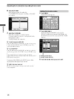 Предварительный просмотр 26 страницы Sony RM-TP504 Operating Instructions Manual