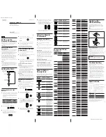 Preview for 1 page of Sony RM-V50T Operating Instructions