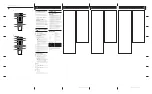 Preview for 2 page of Sony rm-v8e Operating Instructions