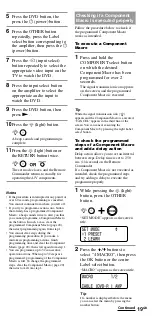 Предварительный просмотр 19 страницы Sony RM-VL1400T Operating Instructions Manual