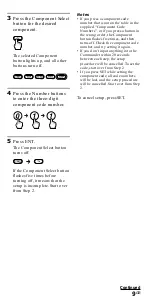 Предварительный просмотр 9 страницы Sony RM-VL700T Operating Instructions Manual
