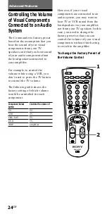 Предварительный просмотр 24 страницы Sony RM-VL700T Operating Instructions Manual