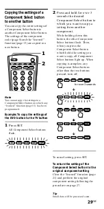 Предварительный просмотр 29 страницы Sony RM-VL700T Operating Instructions Manual