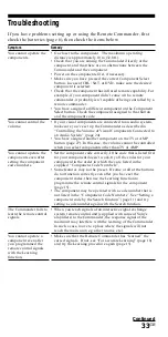 Preview for 33 page of Sony RM-VL700T Operating Instructions Manual