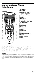 Предварительный просмотр 47 страницы Sony RM-VL700T Operating Instructions Manual