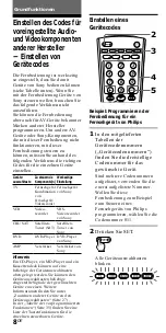 Preview for 48 page of Sony RM-VL700T Operating Instructions Manual