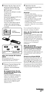 Предварительный просмотр 57 страницы Sony RM-VL700T Operating Instructions Manual