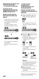 Preview for 62 page of Sony RM-VL700T Operating Instructions Manual