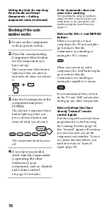 Preview for 10 page of Sony RM-VL710 Operating Instructions Manual