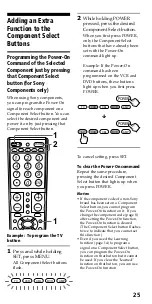 Preview for 25 page of Sony RM-VL710 Operating Instructions Manual