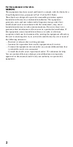 Предварительный просмотр 2 страницы Sony RM-VL900 Operating Instructions Manual